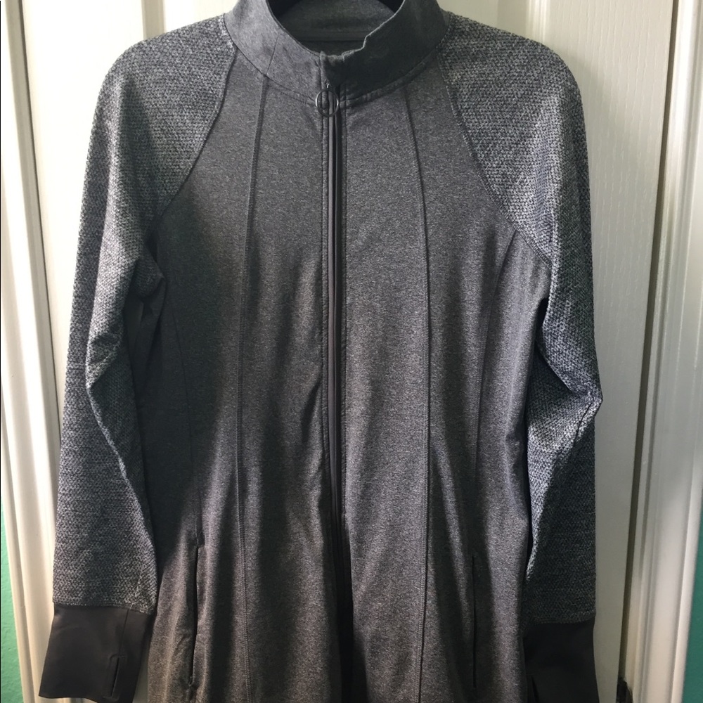 Gray Jockey athletic sweater